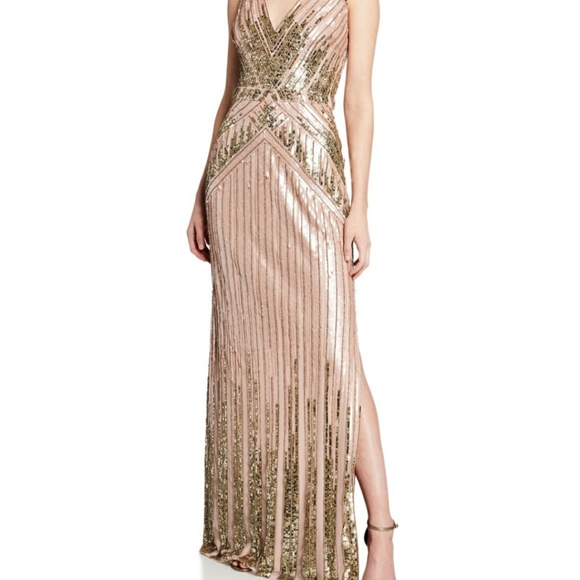 Aidan Mattox Dresses & Skirts - Aidan Mattox beaded gown